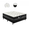 Cama Box Conjugado Casal com Espuma Ortopédica Sofá Mix 138x188x40 - 2